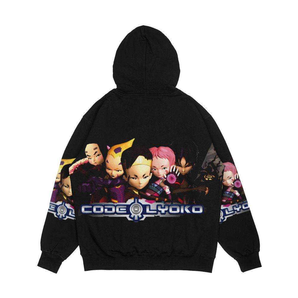 Code Lyoko Men's All-Over-Print Hoodie - Image 2