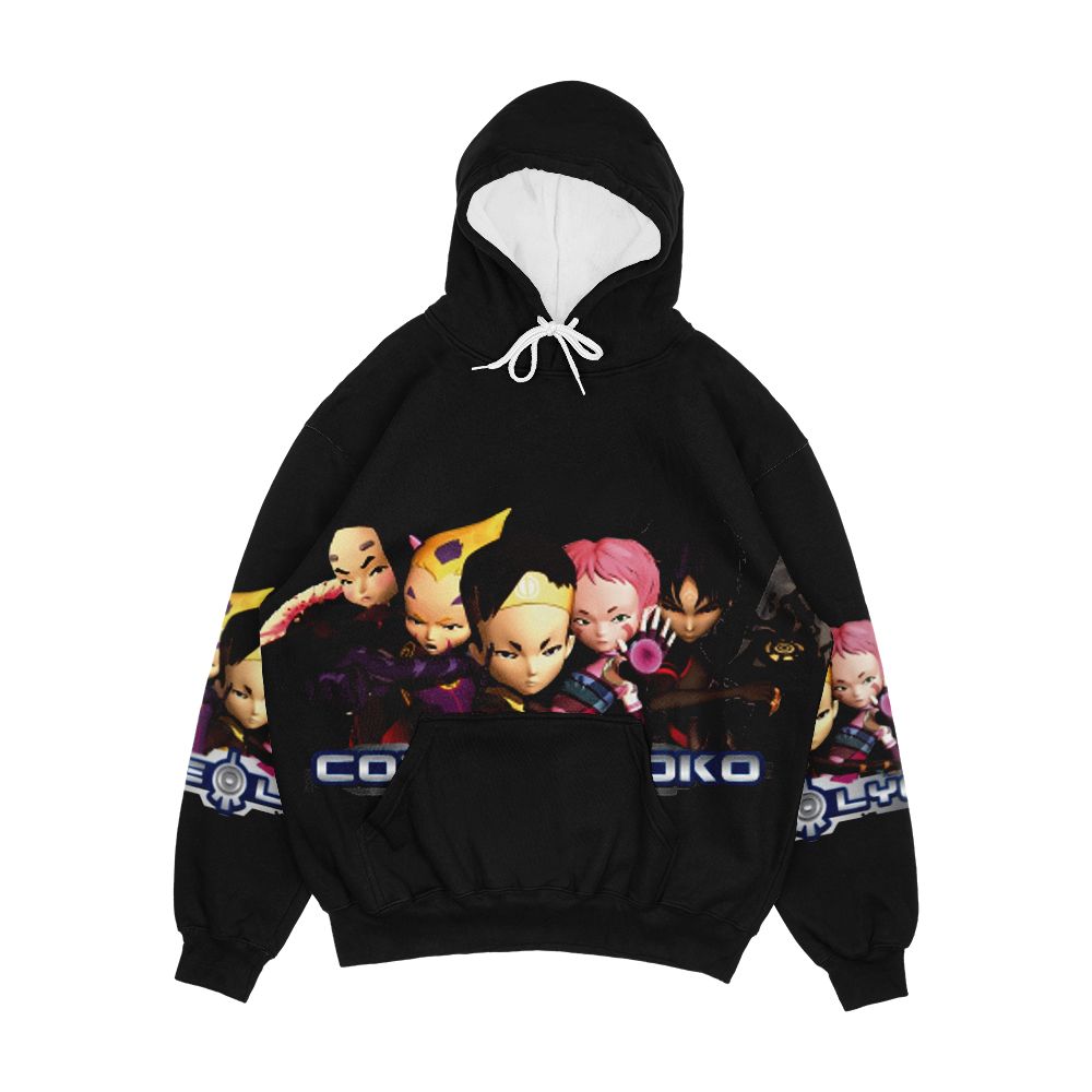 Code Lyoko Men's All-Over-Print Hoodie