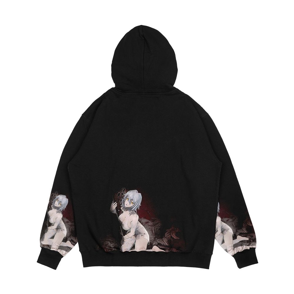 Code Vein Io Men's All-Over-Print Hoodie - Image 2