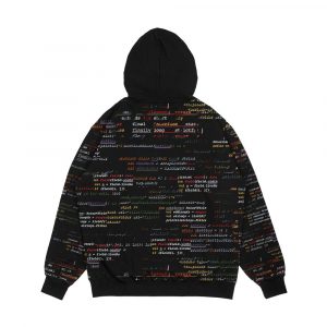 Alternative view of Code4 Men's All-Over-Print Hoodie