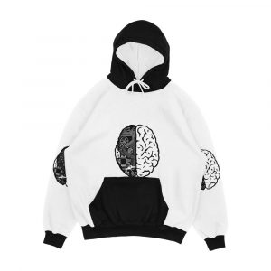 Coding Brain Men's All-Over-Print Hoodie