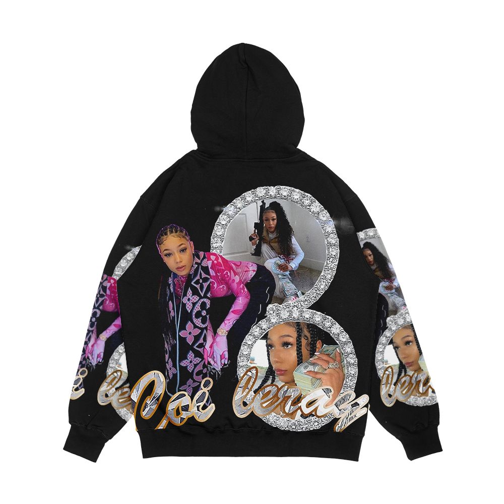 Coi Leray Men's All-Over-Print Hoodie - Image 2