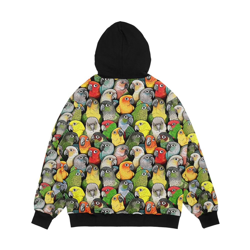 Colour Of Conures Men's All-Over-Print Hoodie - Image 2