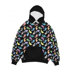 Colourful Penises Penis Anatomy Sex Men's All-Over-Print Hoodie