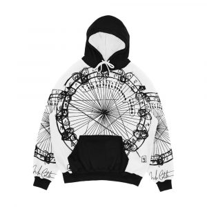 Coltrane Chord Changes Mandala Dark Design Men's All-Over-Print Hoodie