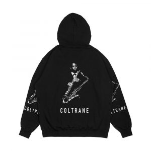 Alternative view of Coltrane Saxophone Men's All-Over-Print Hoodie