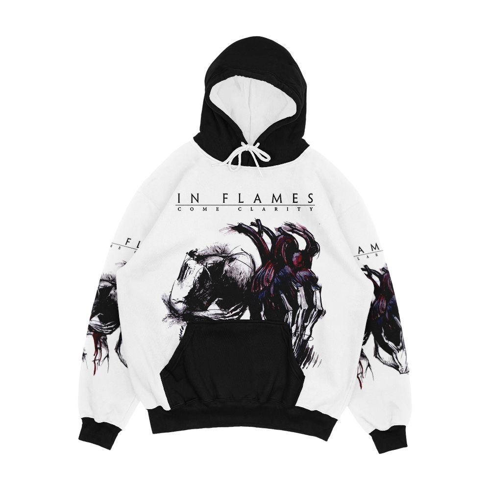 Come Clarity Men's All-Over-Print Hoodie