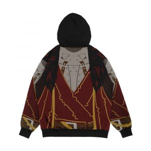 Alternative view of Commander Cullen Men's All-Over-Print Hoodie