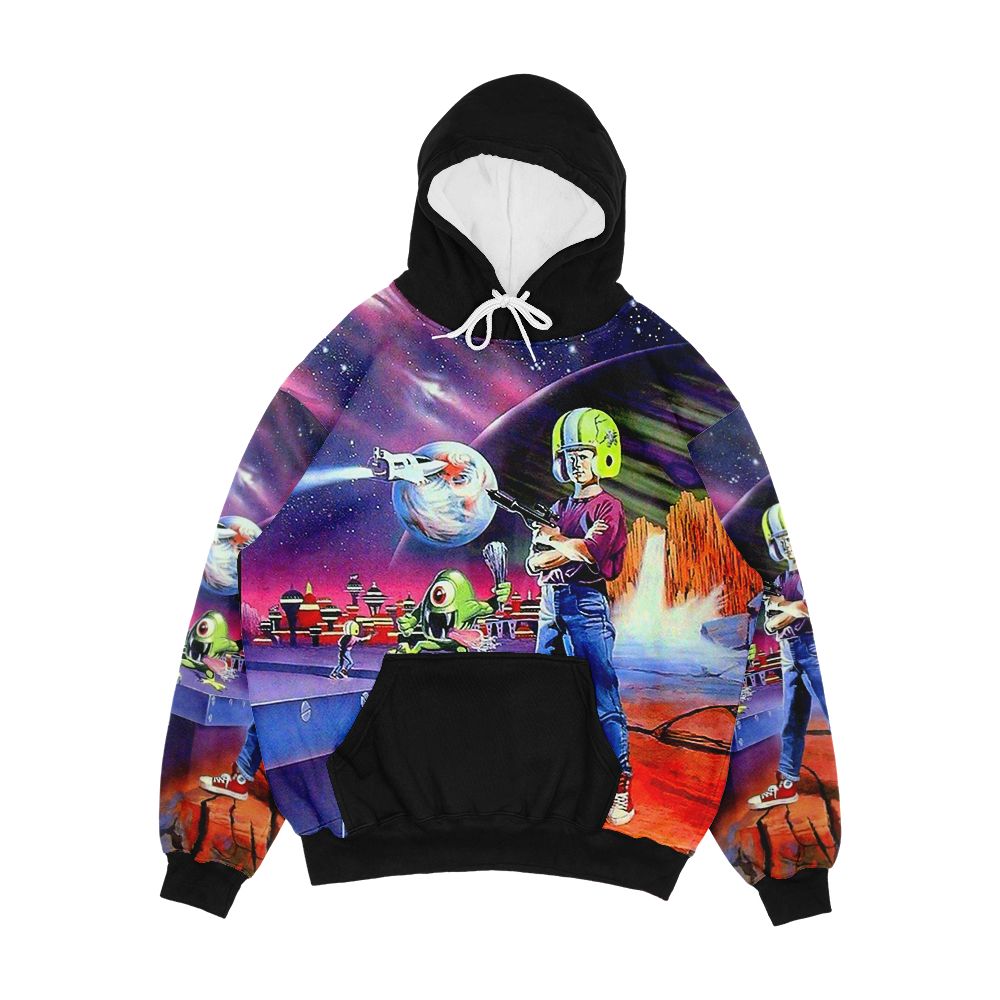 Commander Keen Retro Dos Game Fan Print Men's All-Over-Print Hoodie