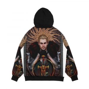 Alternative view of Commander Tarot Men's All-Over-Print Hoodie