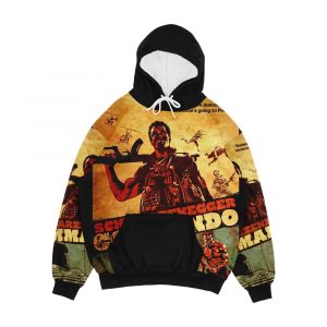 Commando Men's All-Over-Print Hoodie