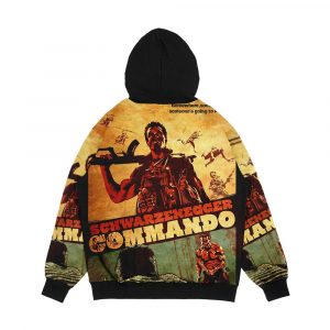 Alternative view of Commando Men's All-Over-Print Hoodie