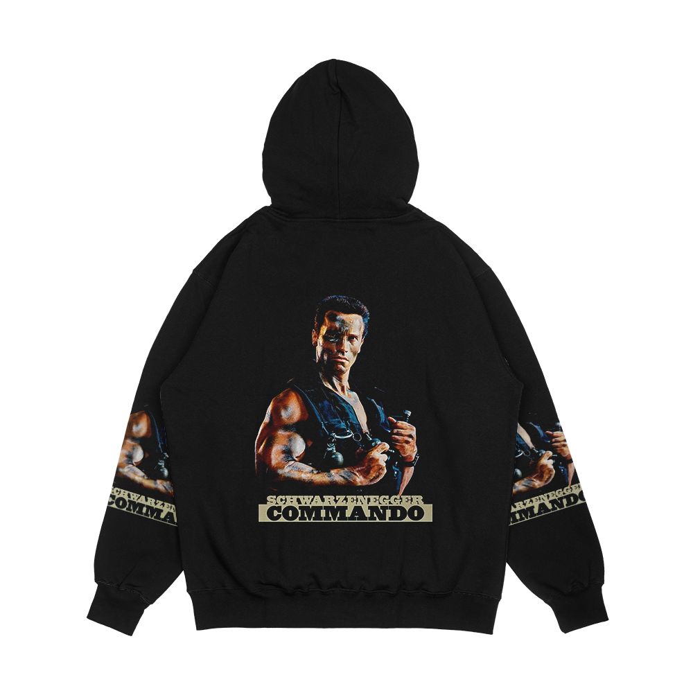 Commando Movie Poster Men's All-Over-Print Hoodie - Image 2