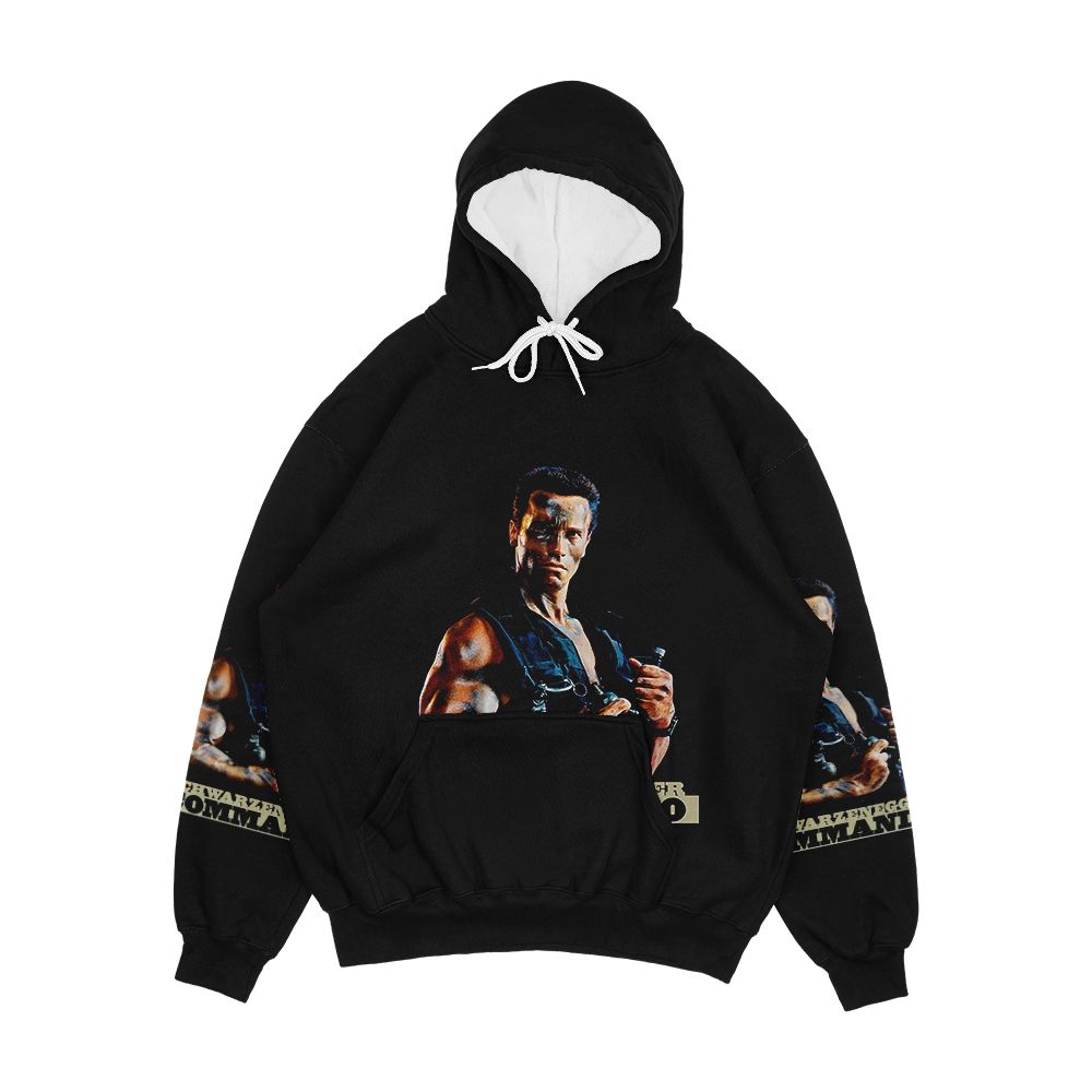 Commando Movie Poster Men's All-Over-Print Hoodie