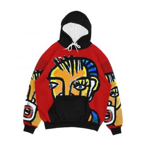 Common Man Men's All-Over-Print Hoodie