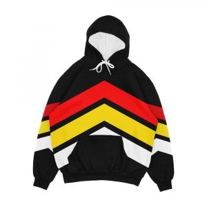 Commotion Stripes Men's All-Over-Print Hoodie