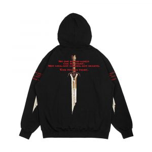 Alternative view of Conan And Crom Men's All-Over-Print Hoodie