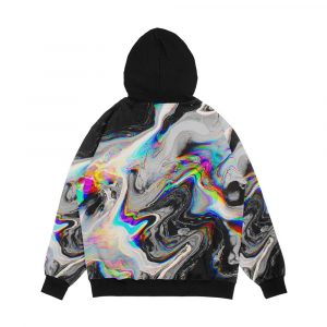 Alternative view of Confusion In Her Eyes That Says It All Men's All-Over-Print Hoodie