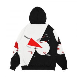 Alternative view of Constructivism By El Lissitzky Men's All-Over-Print Hoodie