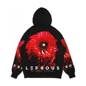 Alternative view of Cool Leprous Men's All-Over-Print Hoodie