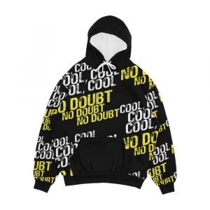 Cool No Doubt Men's All-Over-Print Hoodie