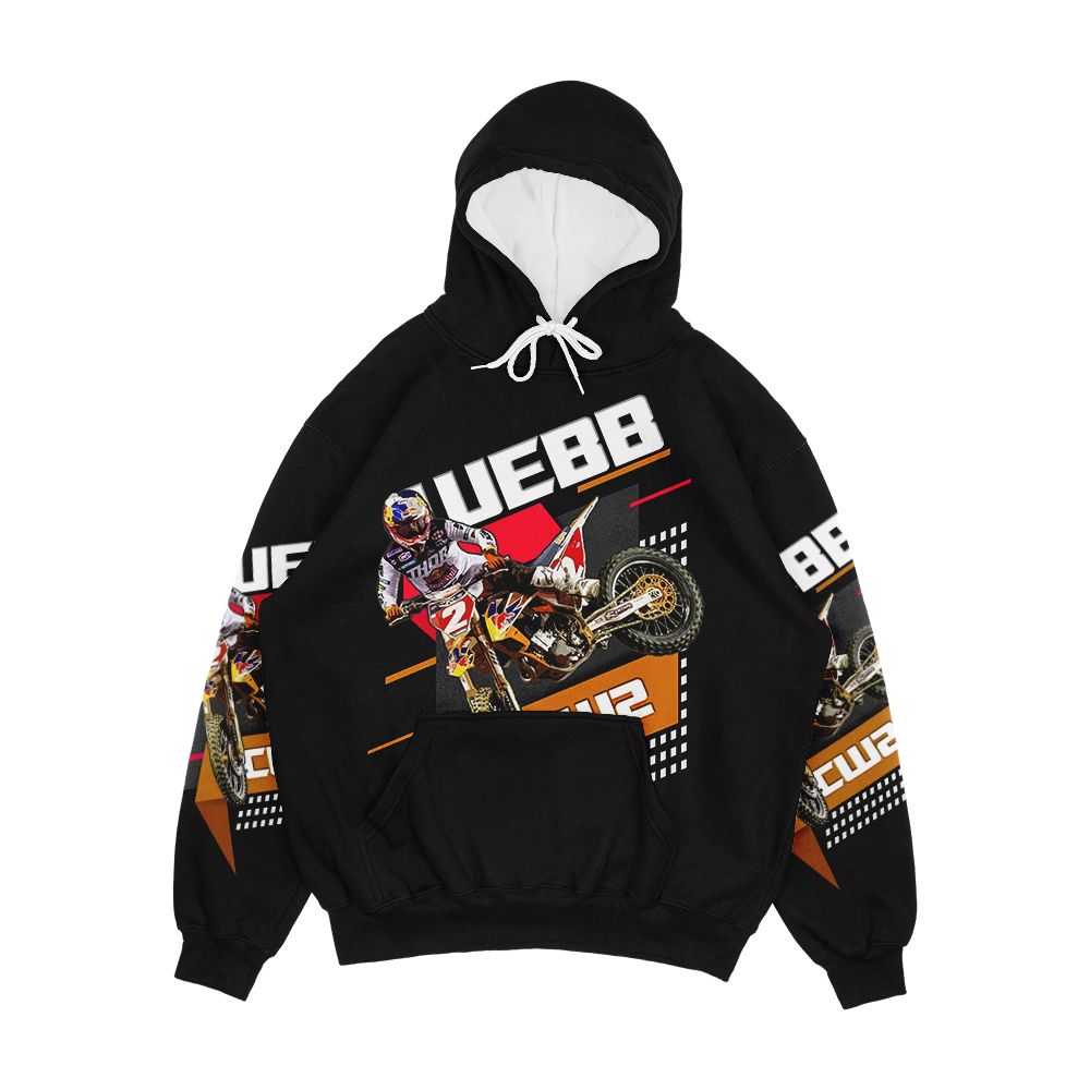 Cooper Webb 2 Motocross And Supercross Champion Cw2 Fan Supporter Men's All-Over-Print Hoodie