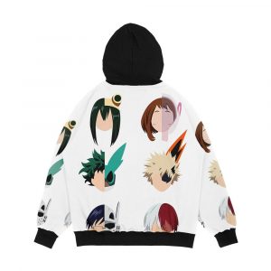 Alternative view of Core Six Men's All-Over-Print Hoodie