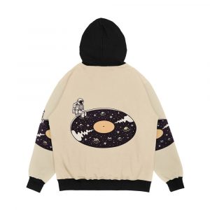 Alternative view of Cosmic Sound Men's All-Over-Print Hoodie