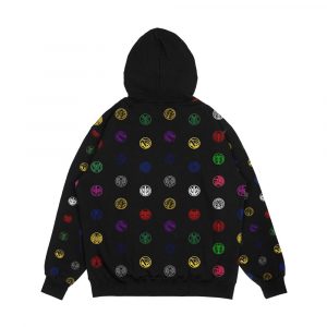 Alternative view of Count The Medals Kamen Rider Ooo Men's All-Over-Print Hoodie