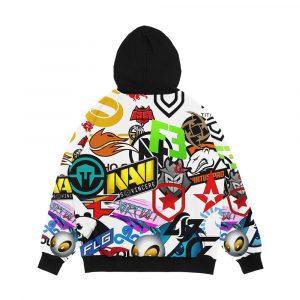 Alternative view of Counter Strike Legends Men's All-Over-Print Hoodie