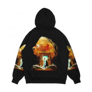 Alternative view of Courage Dear Heart Men's All-Over-Print Hoodie