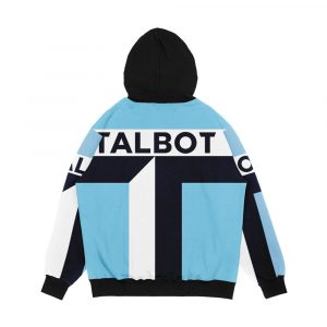 Alternative view of Coventry City Classic Kit 1981 1983 Men's All-Over-Print Hoodie