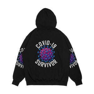 Alternative view of Covid 19 Survivor Tee Men's All-Over-Print Hoodie