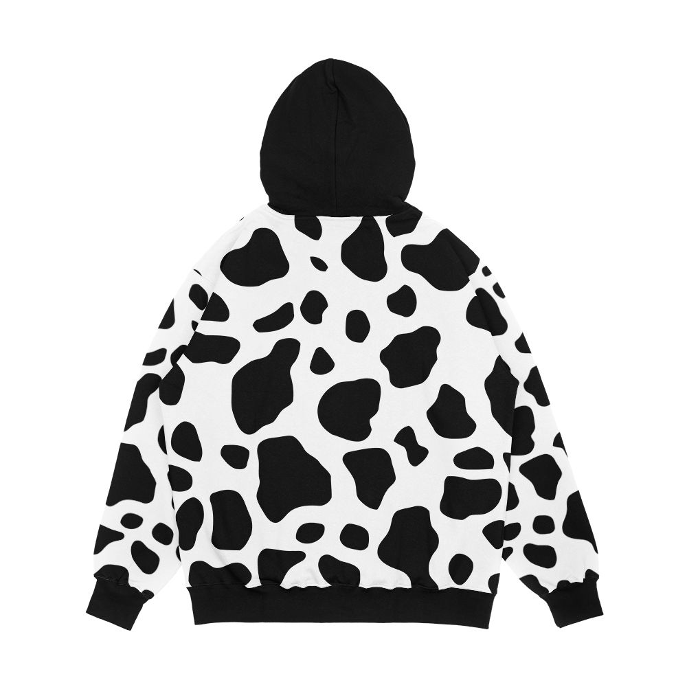 Cow Print Men's All-Over-Print Hoodie - Image 2