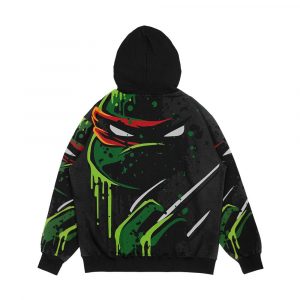 Alternative view of Cowabunga Ralph Men's All-Over-Print Hoodie