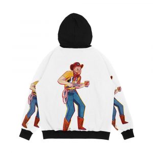 Alternative view of Cowdoy Aunty Donna Men's All-Over-Print Hoodie