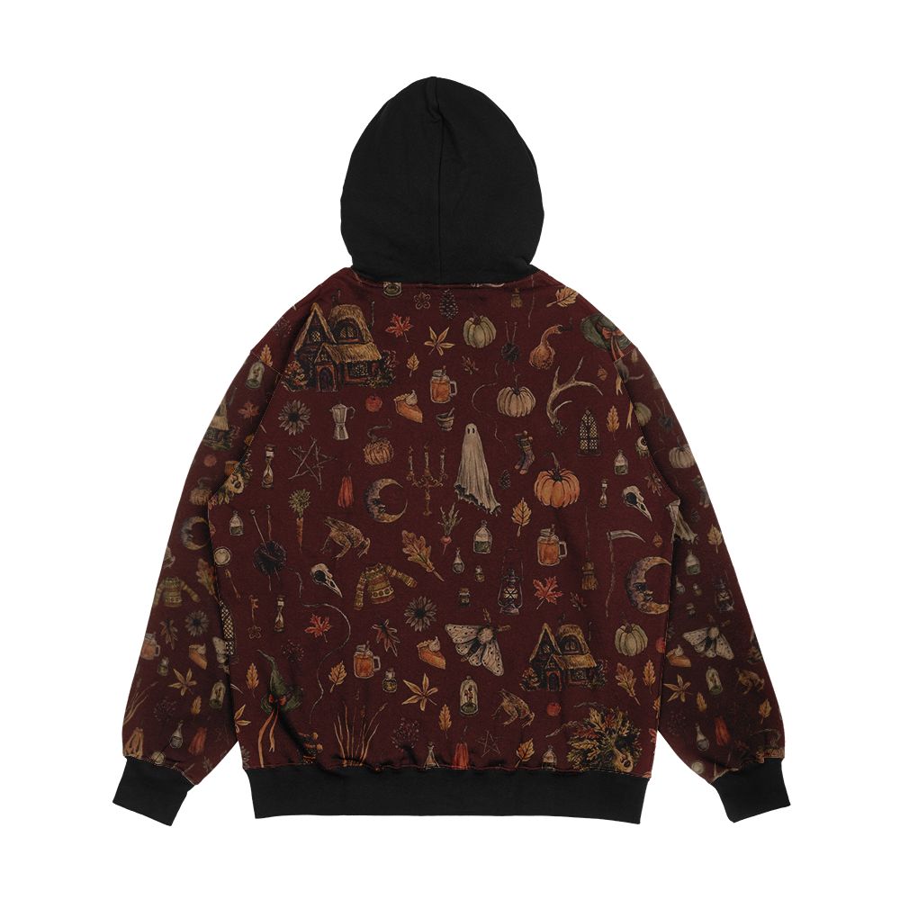 Cozy Crone Men's All-Over-Print Hoodie - Image 2
