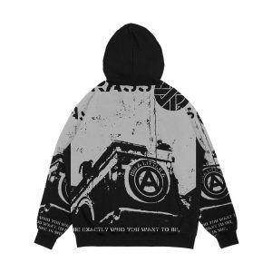 Alternative view of Crass I Am He And She Is She But You Are The Only You Do Exactly What You Want To Do Anarchist Men's All-Over-Print Hoodie
