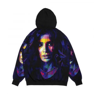 Alternative view of Crazy Jane Men's All-Over-Print Hoodie