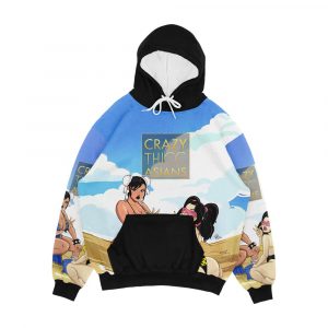 Crazy Thicc Men's All-Over-Print Hoodie
