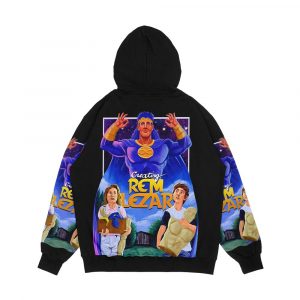 Alternative view of Creating Rem Lezar Fan Poster Men's All-Over-Print Hoodie