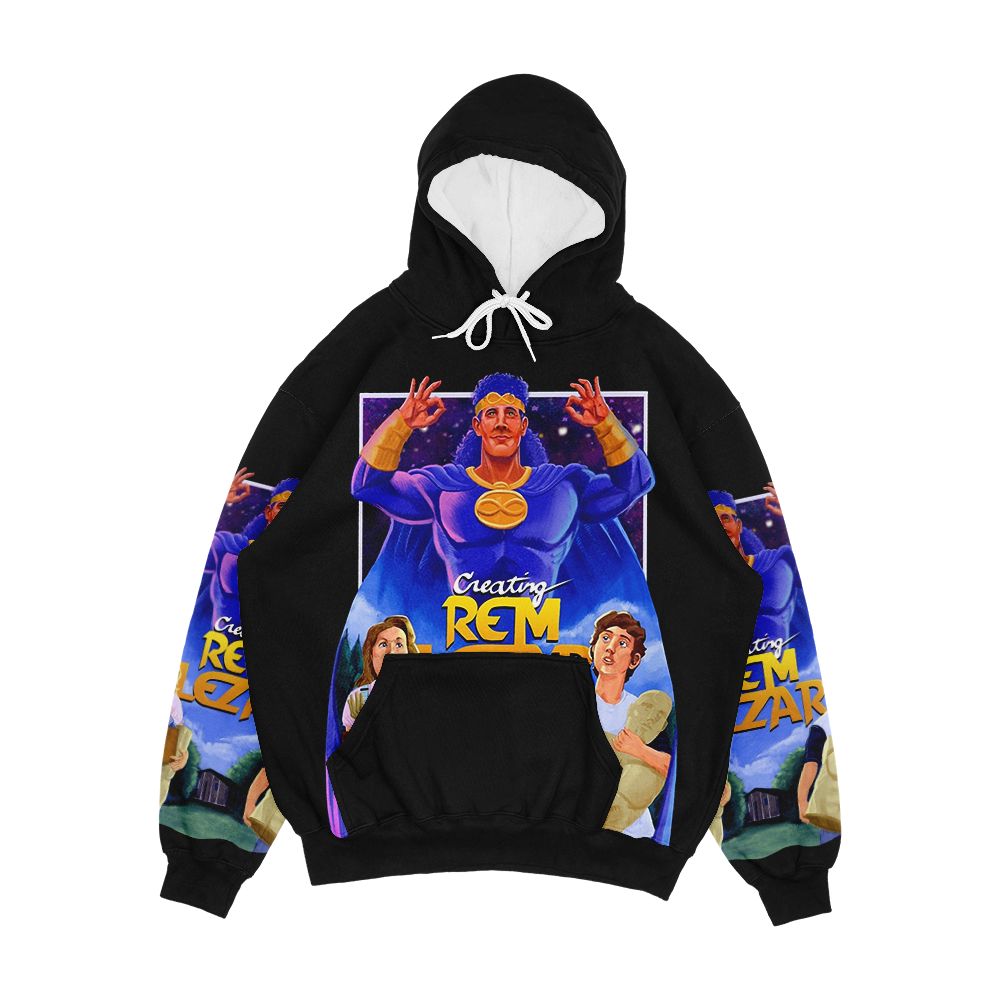 Creating Rem Lezar Fan Poster Men's All-Over-Print Hoodie