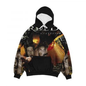 Creed Weathered Men's All-Over-Print Hoodie