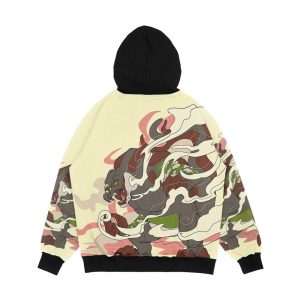 Alternative view of Crocarnage Men's All-Over-Print Hoodie