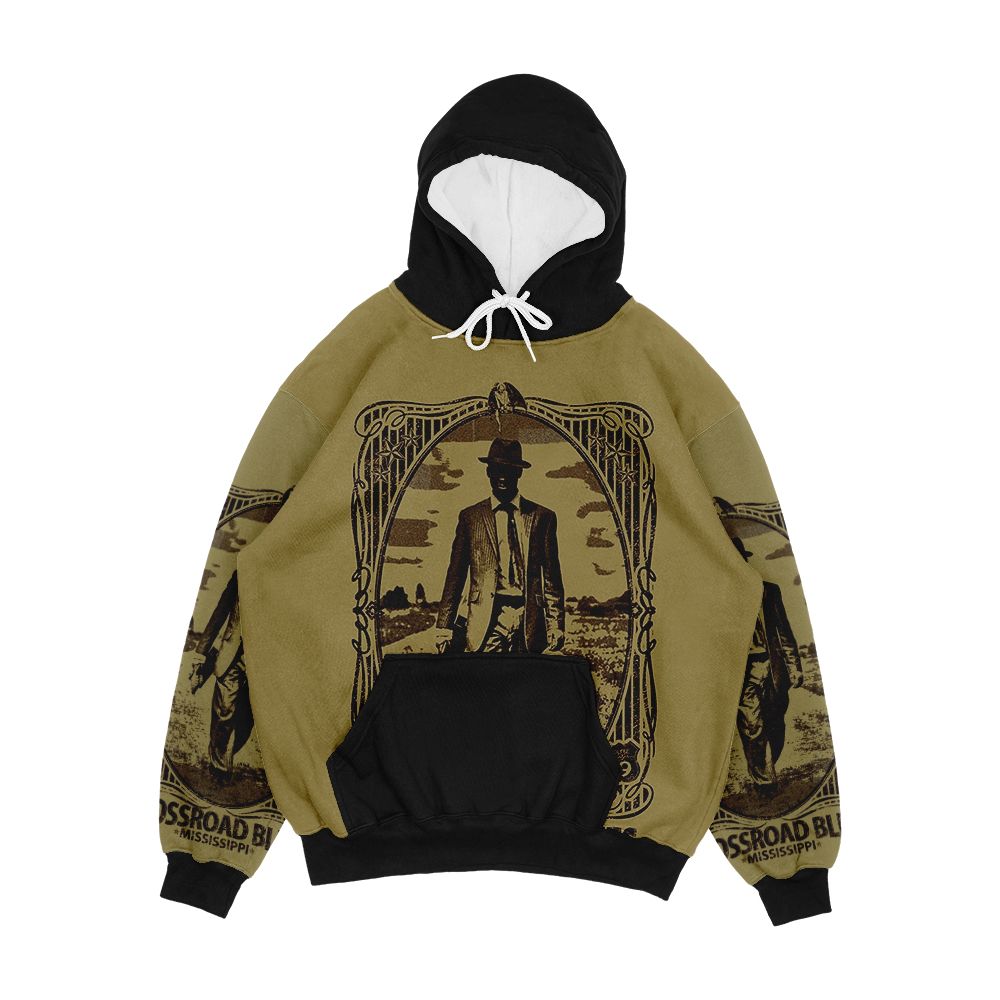 Crossroad Blues Men's All-Over-Print Hoodie