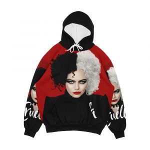 Cruella Deville Men's All-Over-Print Hoodie