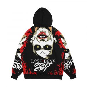 Alternative view of Cry Boys Men's All-Over-Print Hoodie