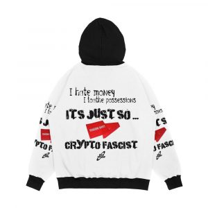 Alternative view of Crypto Fascist Men's All-Over-Print Hoodie
