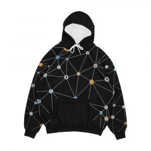 Cryptocurrency Men's All-Over-Print Hoodie