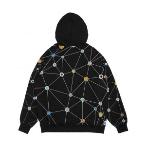 Alternative view of Cryptocurrency Men's All-Over-Print Hoodie